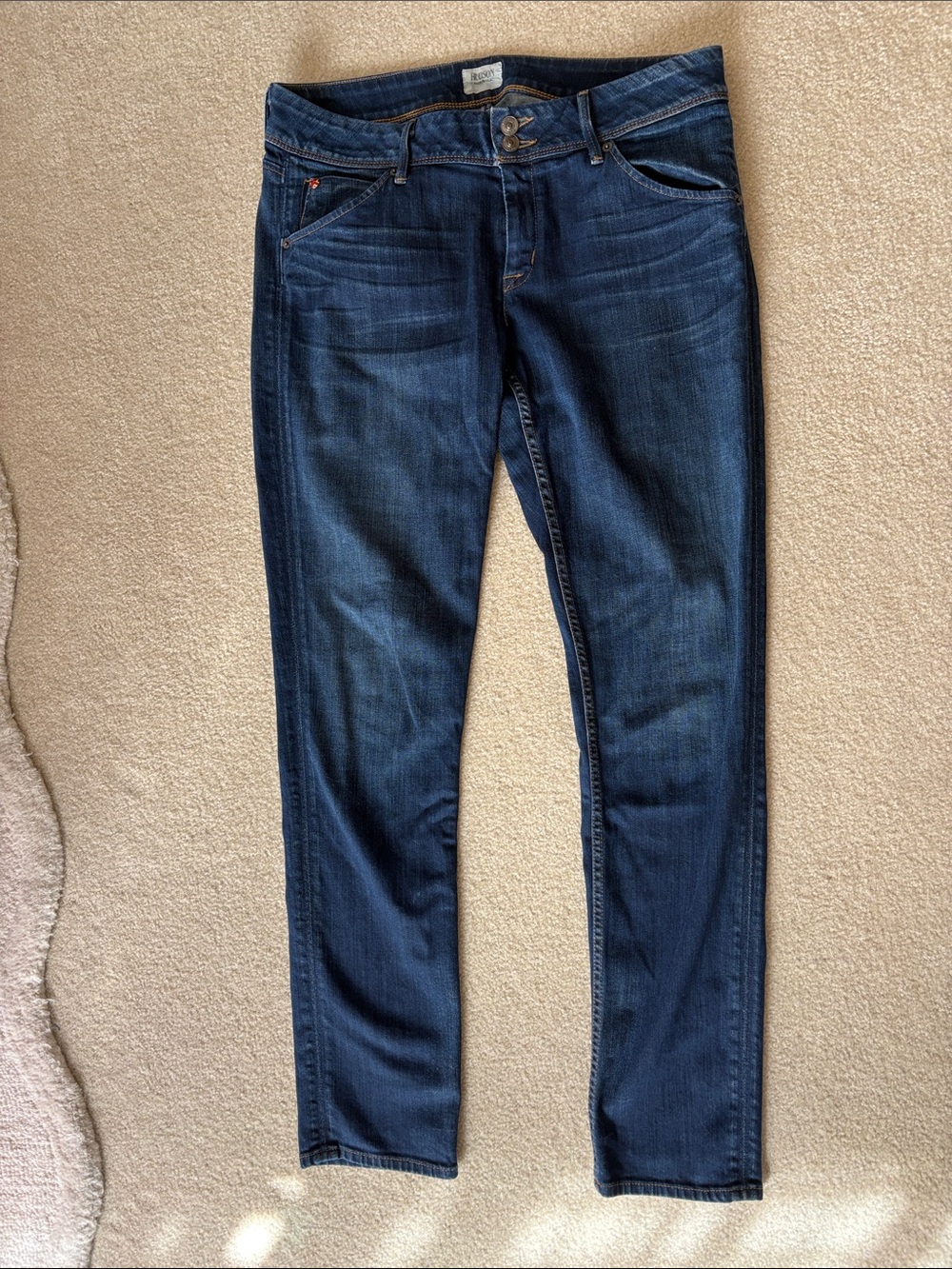 Hudson Jeans Collin Skinny Dark Indigo Skinny Women’s Jeans